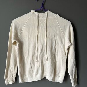 Cream Hooded Sweater